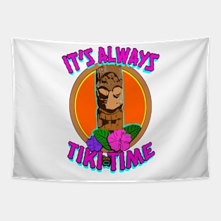 Retro: Tiki Time Tapestry