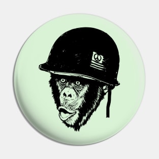 Monkey peace Pin