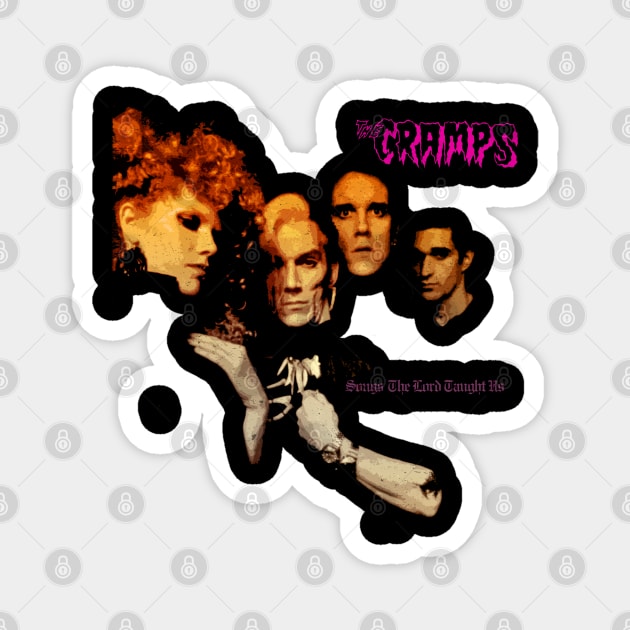 Psychobilly Stomp The Cramps Infectious Beats Tee Magnet by JocelynnBaxter