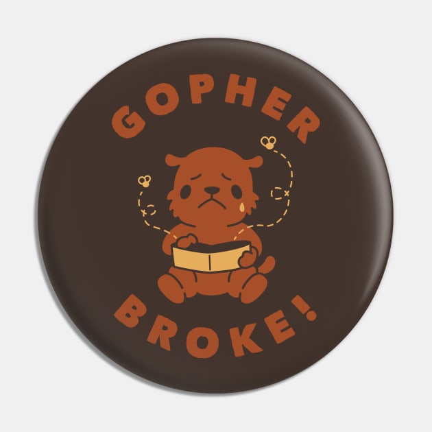 Gopher Broke Pin by dumbshirts