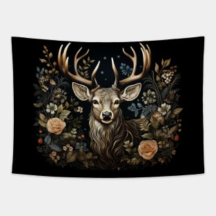 Cottagecore Aesthetic Deer Tapestry