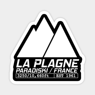 La Plagne France Ski Resort Paradiski Skiing Magnet