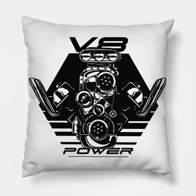 V8 Power Pillow by DaSy23