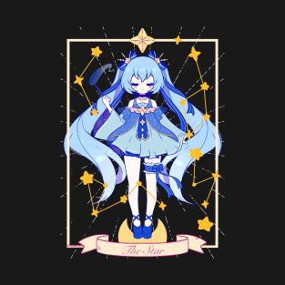 Hatsune Miku Fanart -The star T-Shirt