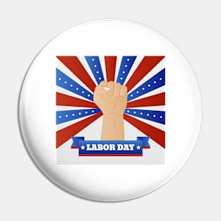 Labor Day Pin