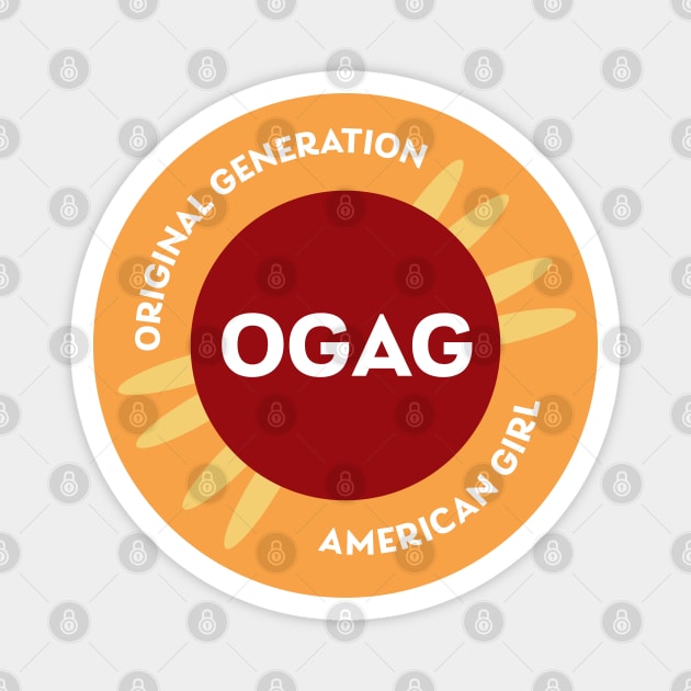 OGAG (Original Generation American Girl) Magnet by Dolls of Our Lives Podcast