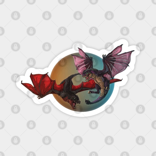 Wyverns Magnet by chezzepticon