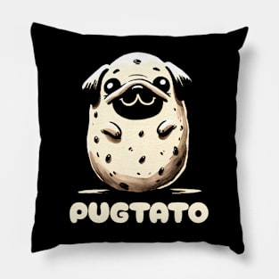 Potato Pug Pugtato Couch Potato Pillow