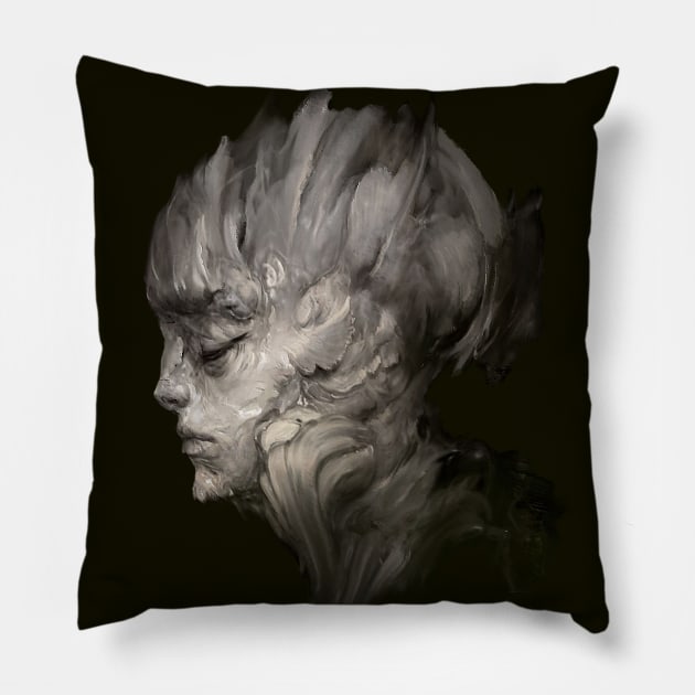 Beautiful mutation Pillow by Nazolkin