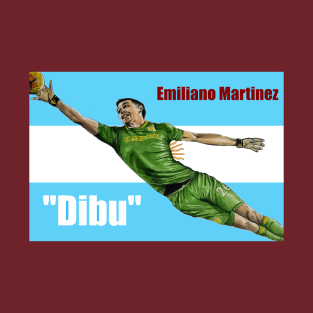 Emiliano Martinez ("Dibu"), Argentina and Aston Villa T-Shirt