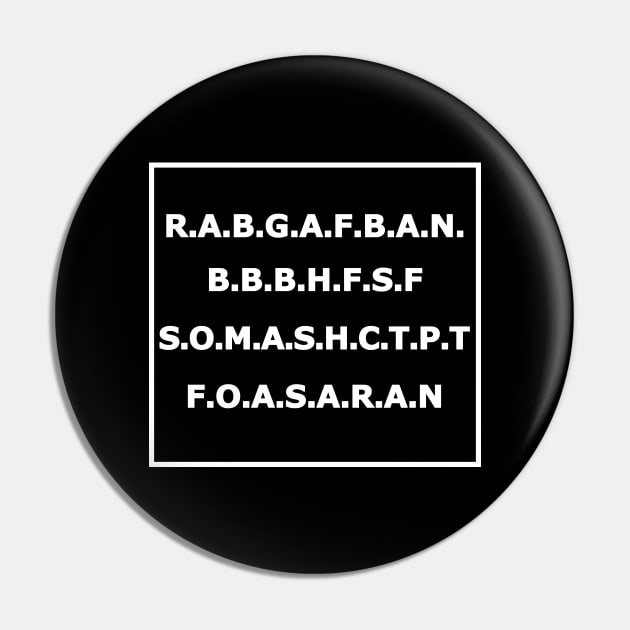 R.A.B.G.A.F.B.A.N Pin by Malame