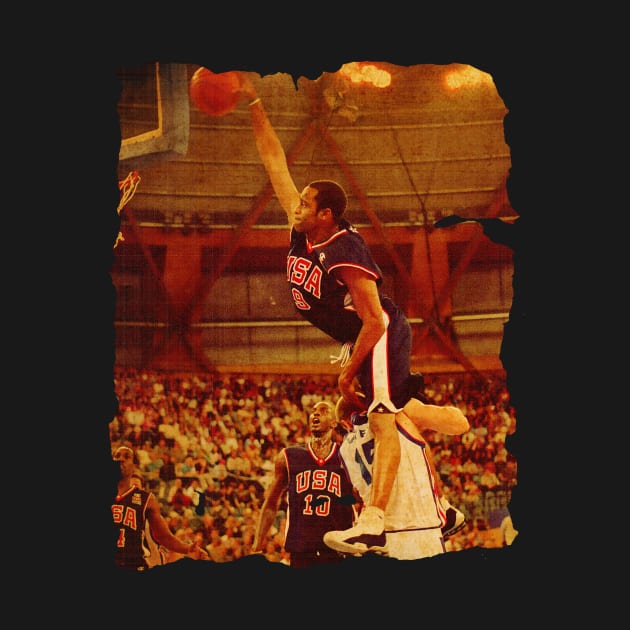 Basket - Carter's Dunk vtg poster by IndianaWild