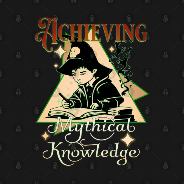 Achieving Mythical Knowledge Young Wizard by mythikcreationz