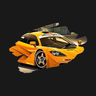 F1 GTR Art Splash Print T-Shirt