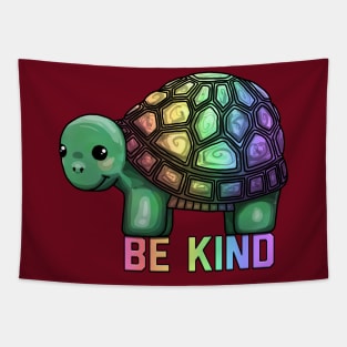 Be Kind Turtle Tapestry