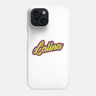 Latina - amarillo azul rojo - south american latina Phone Case