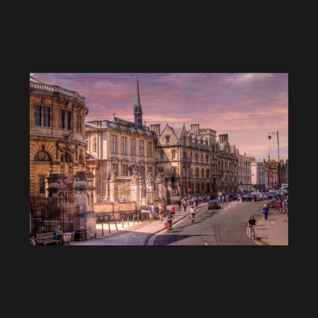 Sheldonian Theatre - Oxford, England UK by Mark Richards