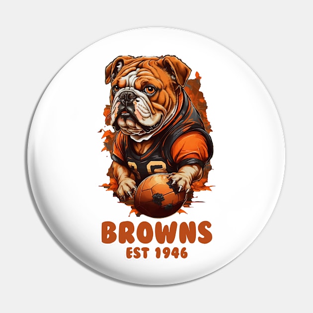 Browns Pin by Kaine Ability