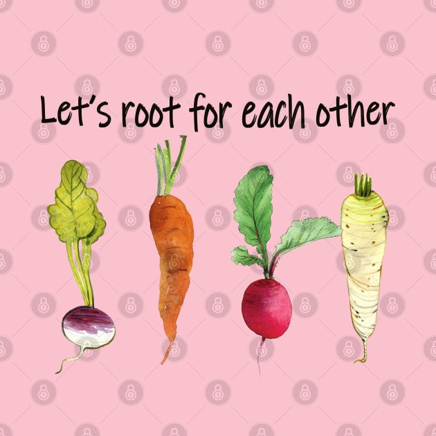 Let's root for each other positive quote by NIKA13