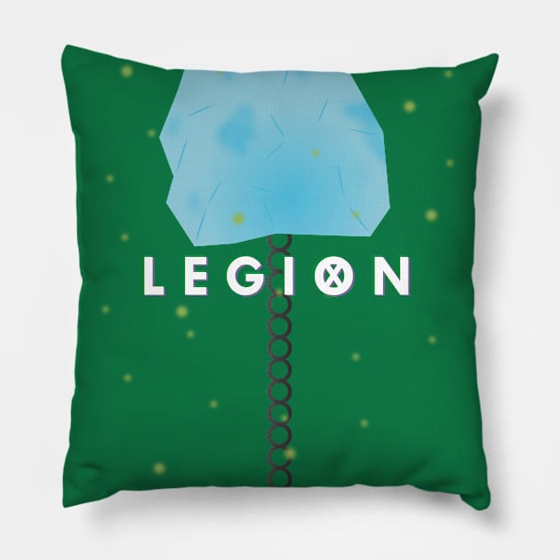 Astral Plane Ice Cube 2 (Legion) Pillow by NoirPineapple