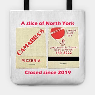 Camarra's Restaurant Matchbook Covers Tote