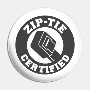 Zip Tie Certified Pin