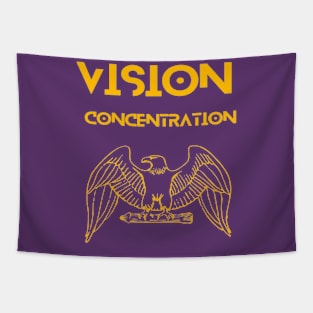 Vision concentration Tapestry