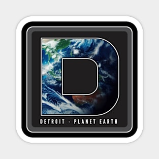 Detroit - Planet Earth Magnet