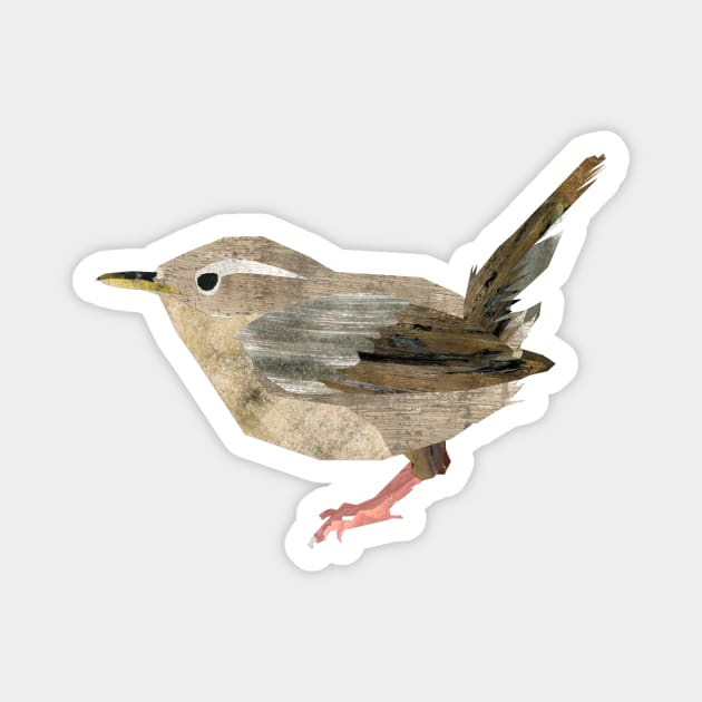 Wren Magnet by Babban Gaelg