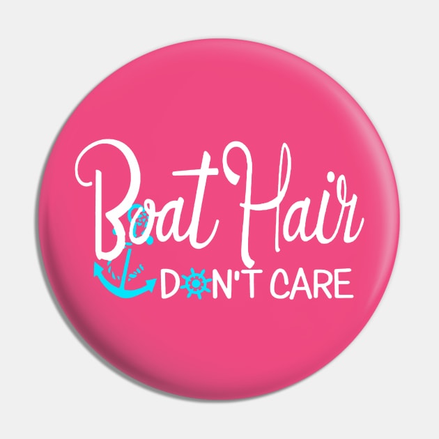 Boat Hair White Pin by Gsweathers