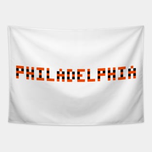 Pixel Hockey City Philadelphia 2017 Tapestry