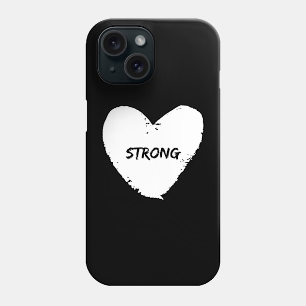 Strong Heart Phone Case by Emma Lorraine Aspen