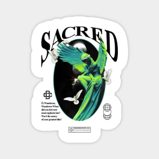 Sacred Modern Streetwear Magnet