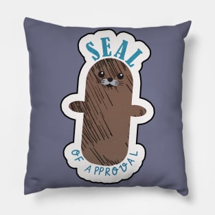 Seal Of Approval Marine Animal Pillow