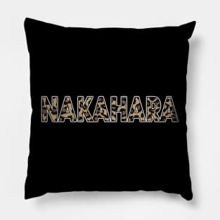 Awesome Proud Name Nakahara Pattern Retro Anime Pillow