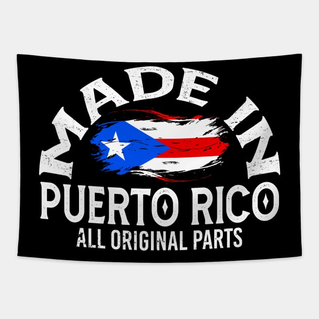 Born in Puerto Rico Tapestry by JayD World