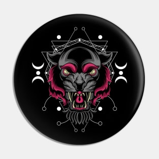 black tiger Pin