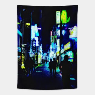 Busan Nights Tapestry