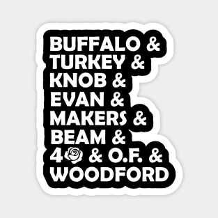 KENTUCKY BOURBON LEGENDS Magnet