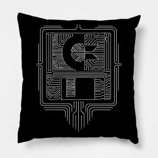 Commodore Circuits Rev 2.0 Pillow