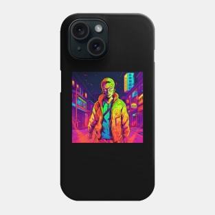 Korean Zombie in neon colours Phone Case