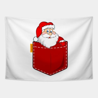 Pocket Santa Claus Tapestry