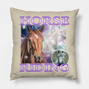 Cute Horse Lover Funny Pillow