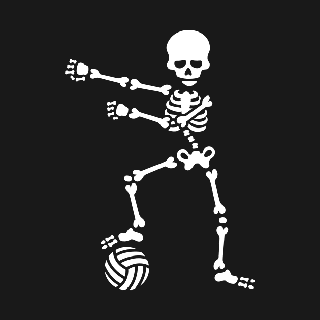 (Beach) volleyball floss dance flossing skeleton dab dabbing by LaundryFactory