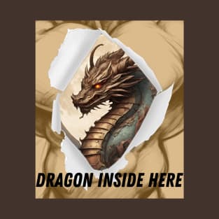 Dragon inside here T-Shirt