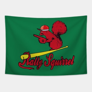 Rally Squirrel Tapestry