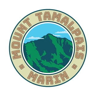 Mount Tamalpais Marin Circle T-Shirt