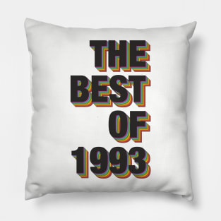 The Best Of 1993 Pillow