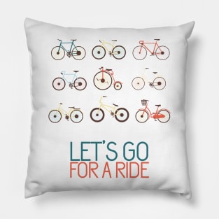 Let´s go for a ride! Pillow