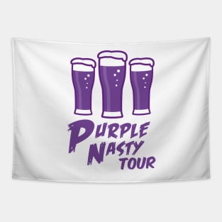 Purple Nasty Tour Tapestry